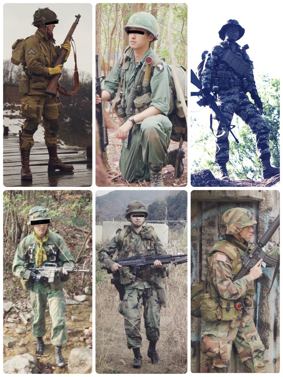 1940〜2020年代の米軍装備やってます