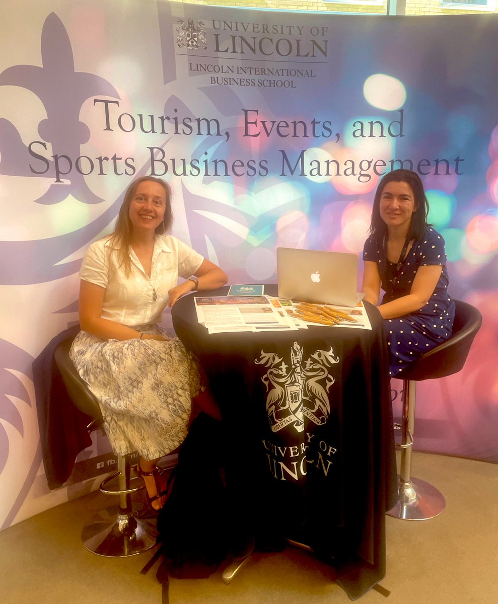Together with Dr Georgiana Els, we are excited and ready to meet prospective students <a href="/UoLBusiness/">Lincoln International Business School</a>