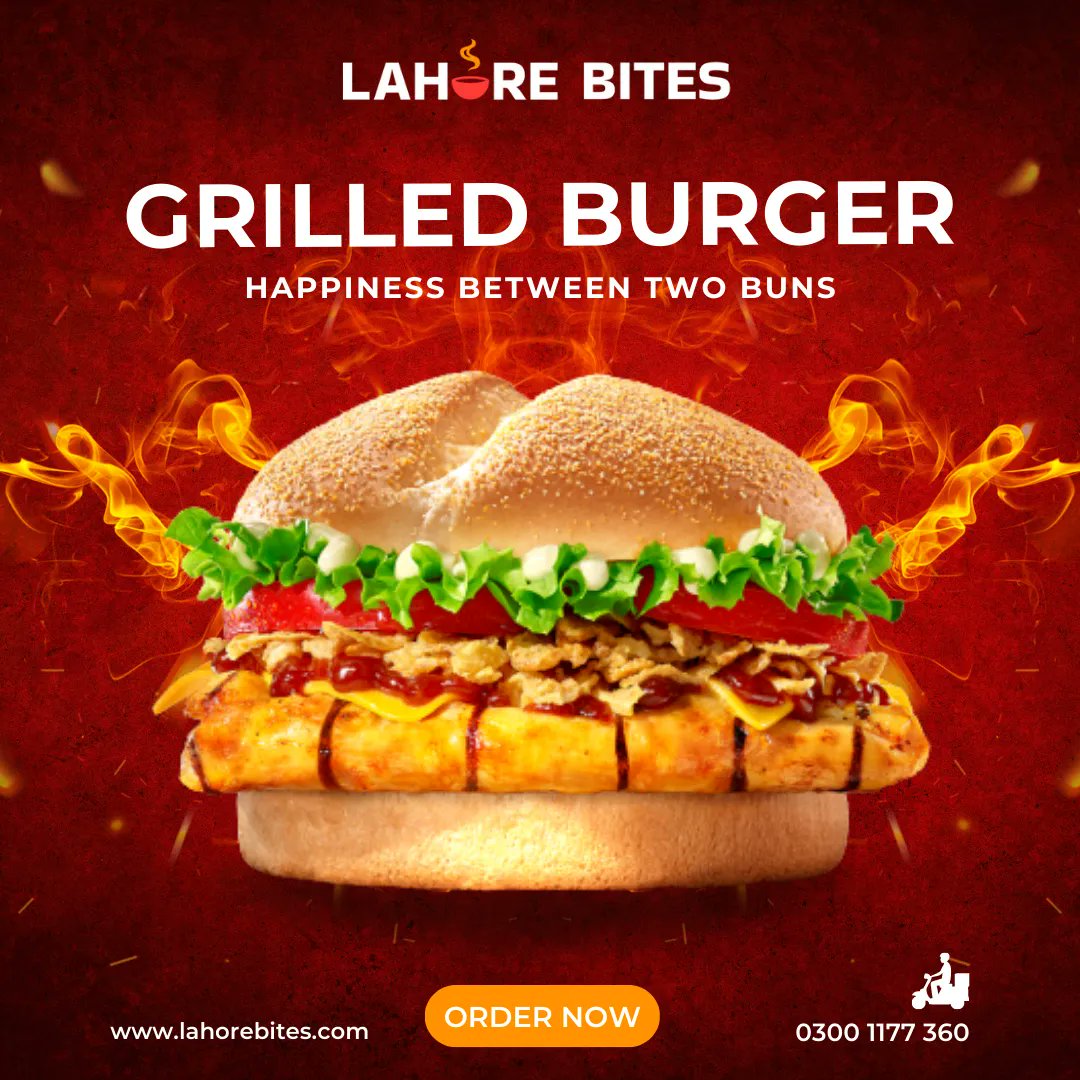 lahorebites's tweet photo. Don't miss out on the deliciousness take a bite of our 𝐆𝐫𝐢𝐥𝐥𝐞𝐝 𝐁𝐮𝐫𝐠𝐞𝐫 today! 😋🔥🍔 

Order in just one 👉click https://t.co/TUqEGRAJz5

#lahorebites #fastfood #biryani #foodicon #InLahore #burger #pattyburger #towerburger #burgers #pattyburger #burgertime https://t.co/HMpBq0xNbl