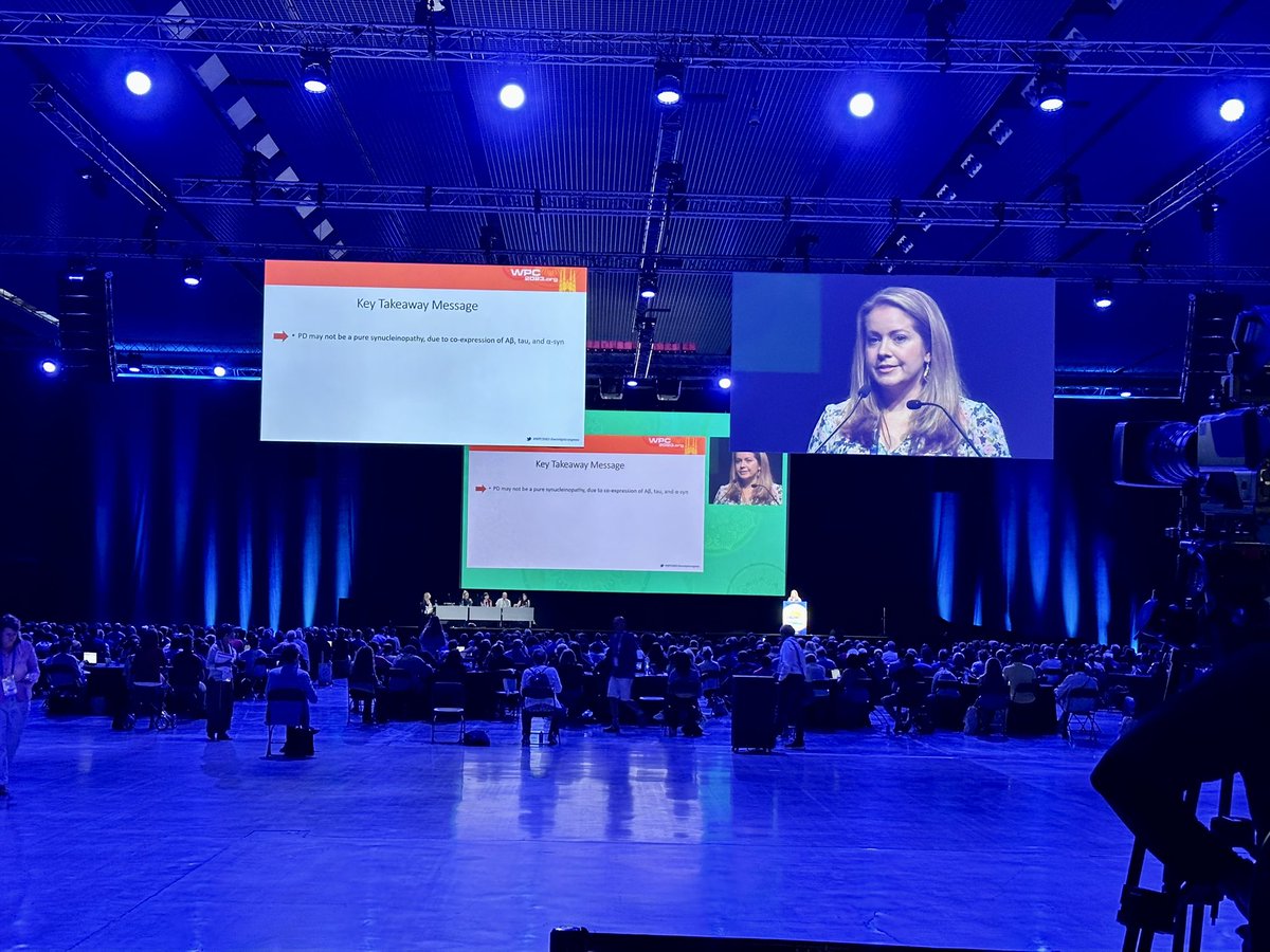 DavidStandaert's tweet image. Dr. Ashley Harms on the importance co-pathologies in driving the immune response in PD - points to the need to think beyond single proteins. #WPC2023 @HarmsLabUAB @WorldPDCongress @uab_neurology