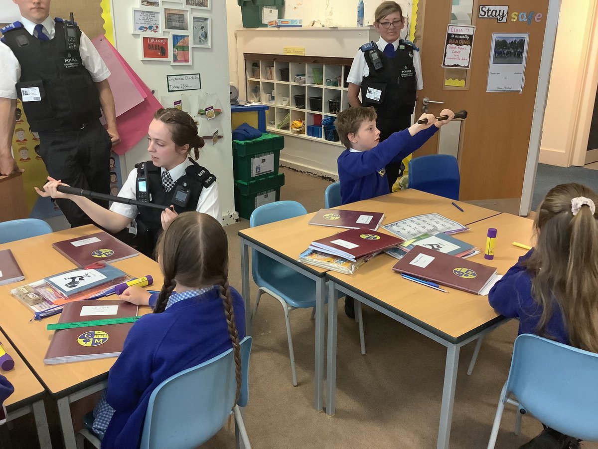 Miss Twist (@misstwistc5) on Twitter photo This morning we had a visit from <a href="/MerseyPolice/">Merseyside Police</a> .. It was inspiring to find out more about their job and even try on some of the heavy uniform!
Some of Class 7 now want to be members of the future police force ๐๐ฎโโ๏ธ๐ฎ This morning we had a visit from <a href="/MerseyPolice/">Merseyside Police</a> .. It was inspiring to find out more about their job and even try on some of the heavy uniform!
Some of Class 7 now want to be members of the future police force ๐๐ฎโโ๏ธ๐ฎ