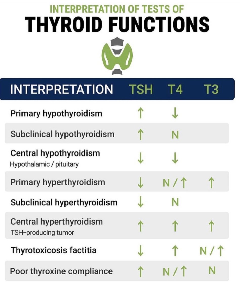 Nte n l ed ne on twitter interpretation of thyroid function