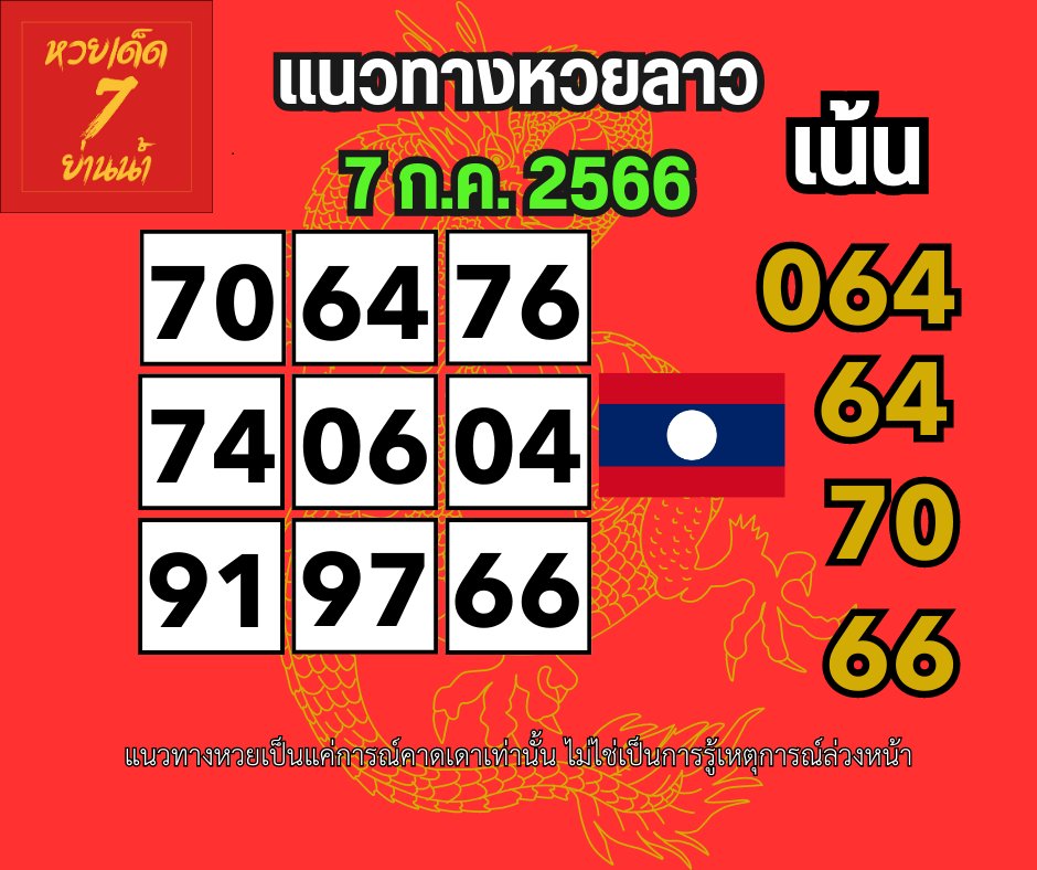 phatchai465's tweet photo. 🇱🇦แนวทางลาวพัฒนา  7 กรกฏคม  2566   🇱🇦#ซื้อหวยฮานอย #หวยไทย #หวยฮานอย #หวยฮานอยวันนี้ #หวยฮานอยสด #ฮานอย #ฮานอยวันนี้ #ผลฮานอย #เลขเด็ด #พิธา #ซื้อหวย #พิธาลิ้มเจริญรัตน https://t.co/CGUEIDpFXj