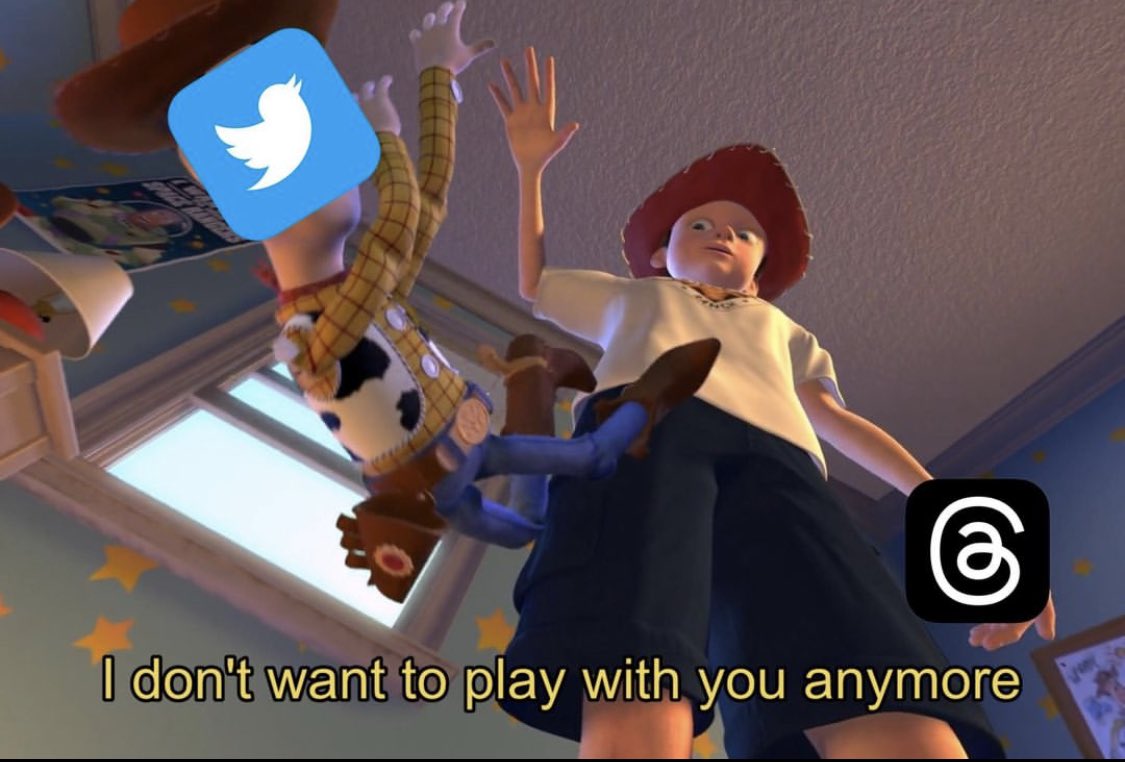 SamInsanity's tweet image. #MarkZuckerberg 1 Musk 0

#threadapp #ThreadsApp