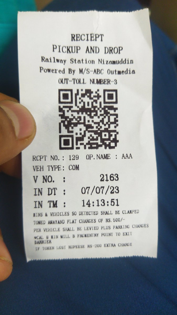 Deepaktwitr's tweet photo. @CMODelhi  I hope this is a valid toll on Nizamuddin railway station https://t.co/ne9IE8HY7h