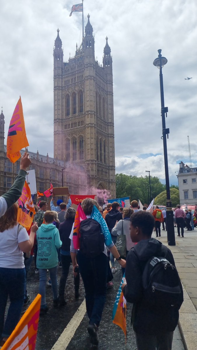 Another day, another teacher's strike for better pay. My kids and I spent Tuesday with some of their school teachers, marching with the National Education Union.