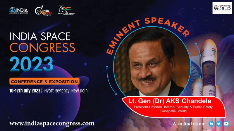 SIA - India (@sia_ind) on Twitter photo SIA-India is delighted to announce Lt. Gen (Dr) AKS Chandele President-Defence, Internal Security & Public Safety, @geoworldmedia World as our 'Eminent Speaker' ISC-23 being held from 10-12 July'23 inĀ <a href="/hyattregency/">Hyatt Regency</a>, New Delhi. Register at indiaspacecongress.com/register/ SIA-India is delighted to announce Lt. Gen (Dr) AKS Chandele President-Defence, Internal Security & Public Safety, @geoworldmedia World as our 'Eminent Speaker' ISC-23 being held from 10-12 July'23 inĀ <a href="/hyattregency/">Hyatt Regency</a>, New Delhi. Register at indiaspacecongress.com/register/