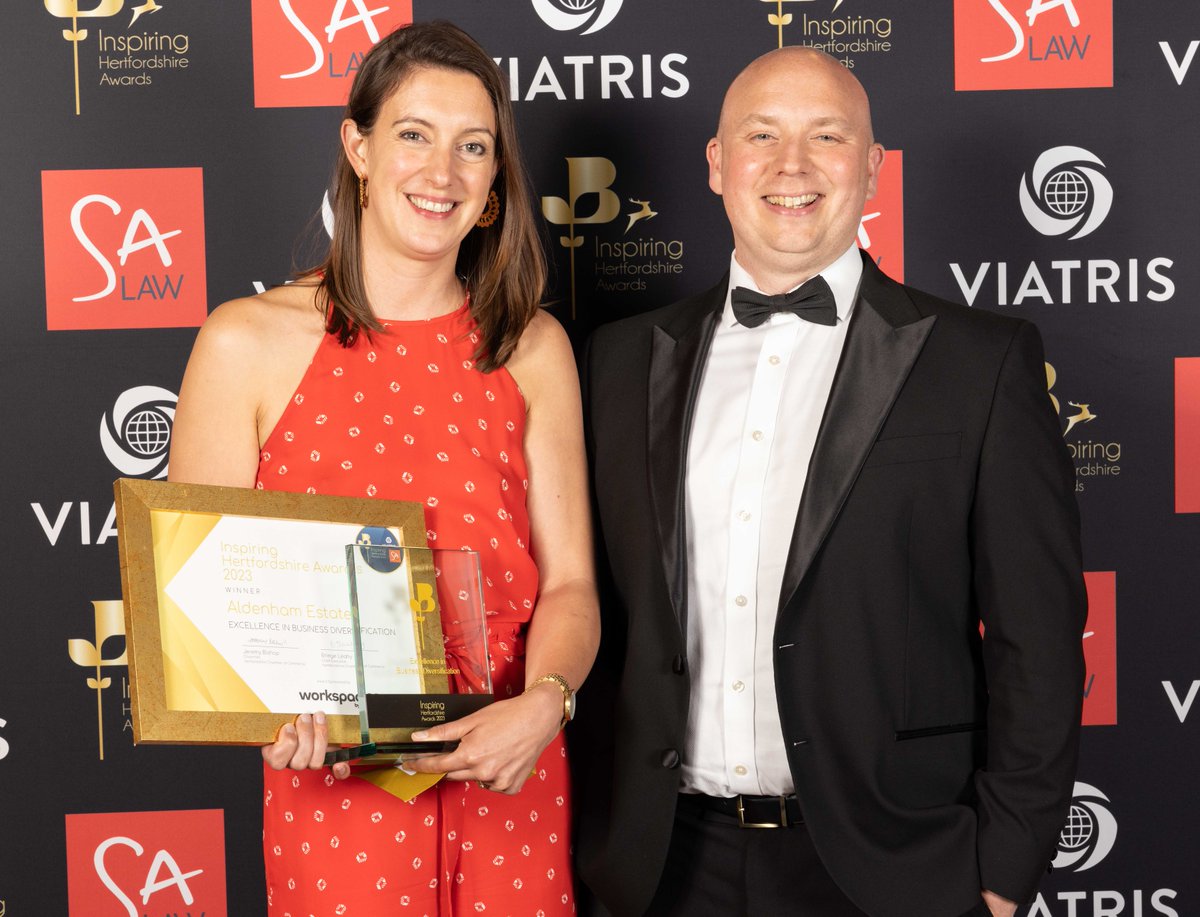 Inspiring Herts (@inspiringherts) on Twitter photo Congratulations to our Excellence in Business Diversification Award winner, Aldenham Estate!
Sponsored by <a href="/JPAWorkspaces/">JPA Workspaces</a>
#InspiringHerts23 #KeeptheHeartinHerts Congratulations to our Excellence in Business Diversification Award winner, Aldenham Estate!
Sponsored by <a href="/JPAWorkspaces/">JPA Workspaces</a>
#InspiringHerts23 #KeeptheHeartinHerts