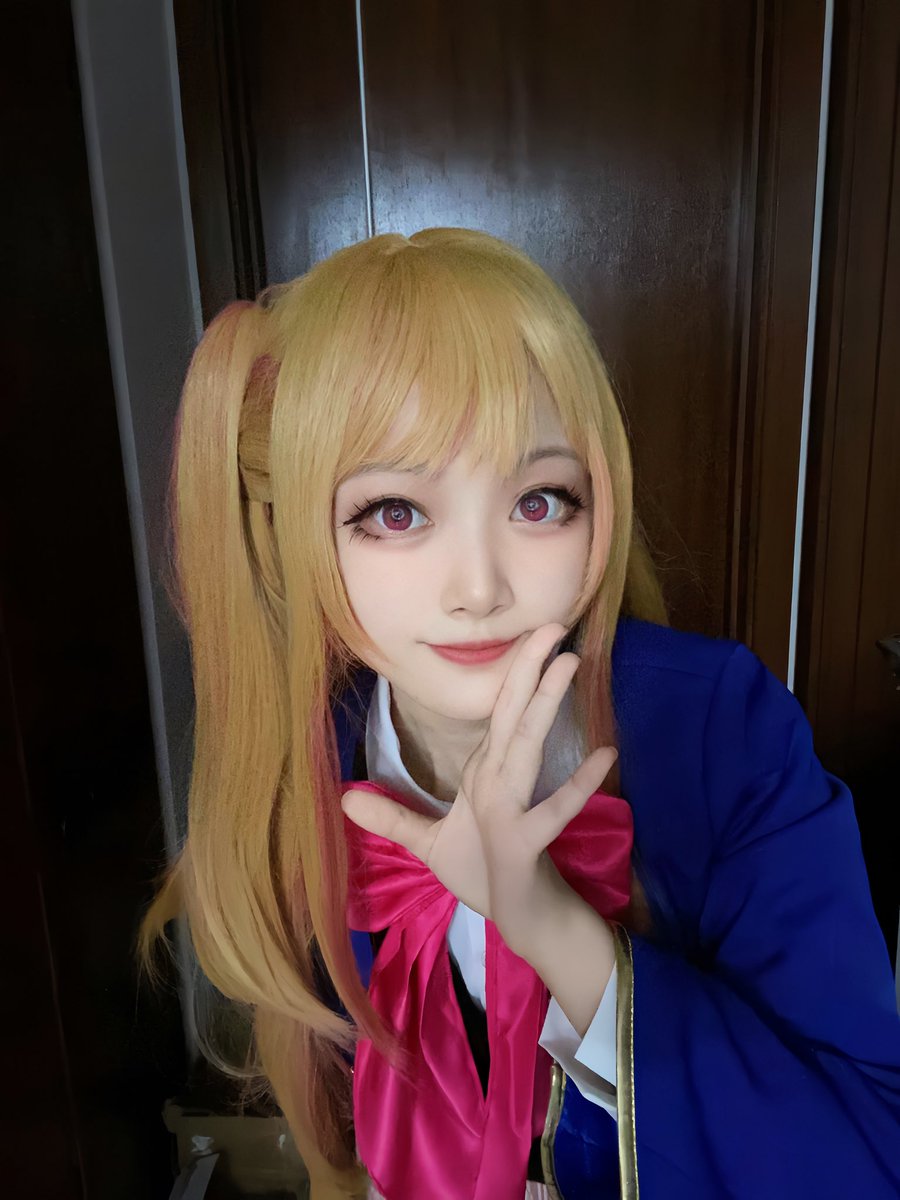 ε=ε=ε=ヾ(´∀｀*)ﾉ ｲｯﾃｷﾏｰｽ
#推しの子  #推しの子コスプレ 
#星野ルビー