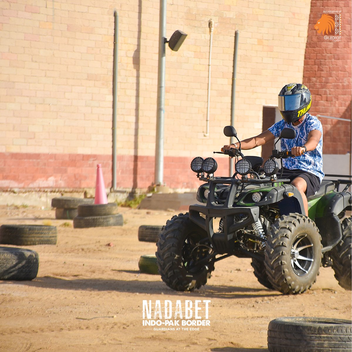 VisitNadabet's tweet photo. In Nadabet, unleash your sense of adventure and make lifelong experiences on our #ATVRide and feel the rush of conquering challenging trails.
#atvriders #atvrides #activities #activitiesatnadabet #visitnadabet #IndoPakBorder #NadabetBorder #gujarattourism #exploregujarat https://t.co/y3VVZc7hVk