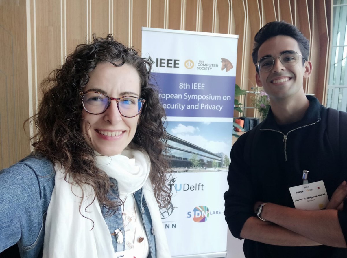 Gradiant's tweet photo. 😀En nuestro equipo hay gente muy 🔝 como Javier Rodríguez , Inés Ortega y Eva Sotos. Hoy, en el @IEEEEUROSP, uno de los principales foros de seguridad y privacidad presentaron su trabajo que describe un nuevo algoritmo de anonimización
#INFINITECH #ÉGIDA

#H2020 @CDTI_innovacion https://t.co/T5X6mIdvR7