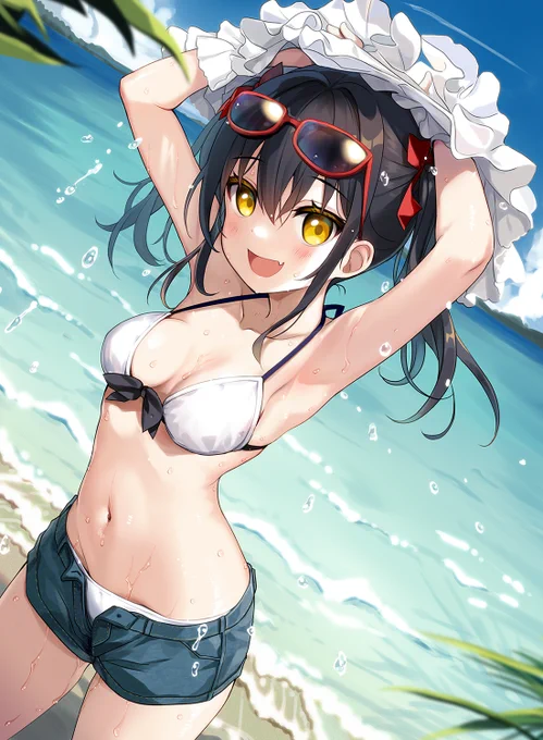んっ、下水着だからへーき! 