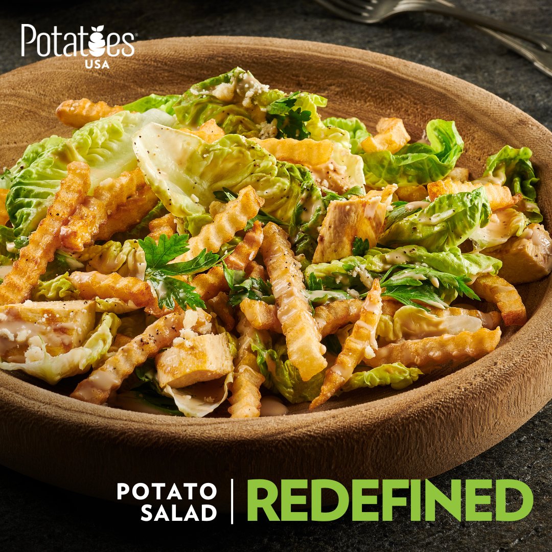 potatoesusagcc's tweet photo. دع الصفات الفريدة للبطاطس الأمريكية تأخذ سلطاتك إلى مستويات غير عادية ، مما يجعلك تشتهي المزيد مع كل قضمة.
استكشف https://t.co/0RswsUUWJG للحصول على مزيد من المعلومات وأفكار الوصفات.

#potatoes #salad #chefs #restaurants #foodservice #potatoesusagcc https://t.co/PwTBQEqBwQ
