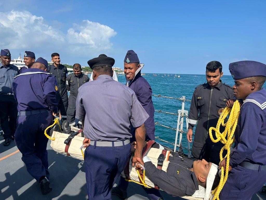 IN_WNC's tweet photo. Capacity building activities such as training on #Small Arms, #NBCD, #VBSS, Digital Navigation and CASEVAC were conducted for TPDF. #SAGAR #CapabilityEnhancement #BridgesofFriendship 
@indiannavy
@IndiannavyMedia
@DefPROMumbai https://t.co/xcbTm56ybU
