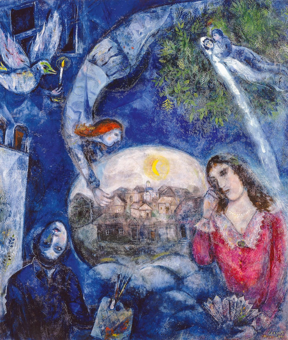 🎉Happy Birthday Maestro Marc Chagall (1887-1985)🎉

I am deeply honored to share my birthday with Chagall 🎈🥂🍾🥂🎈

Around Her 1945, Centre Pompidou