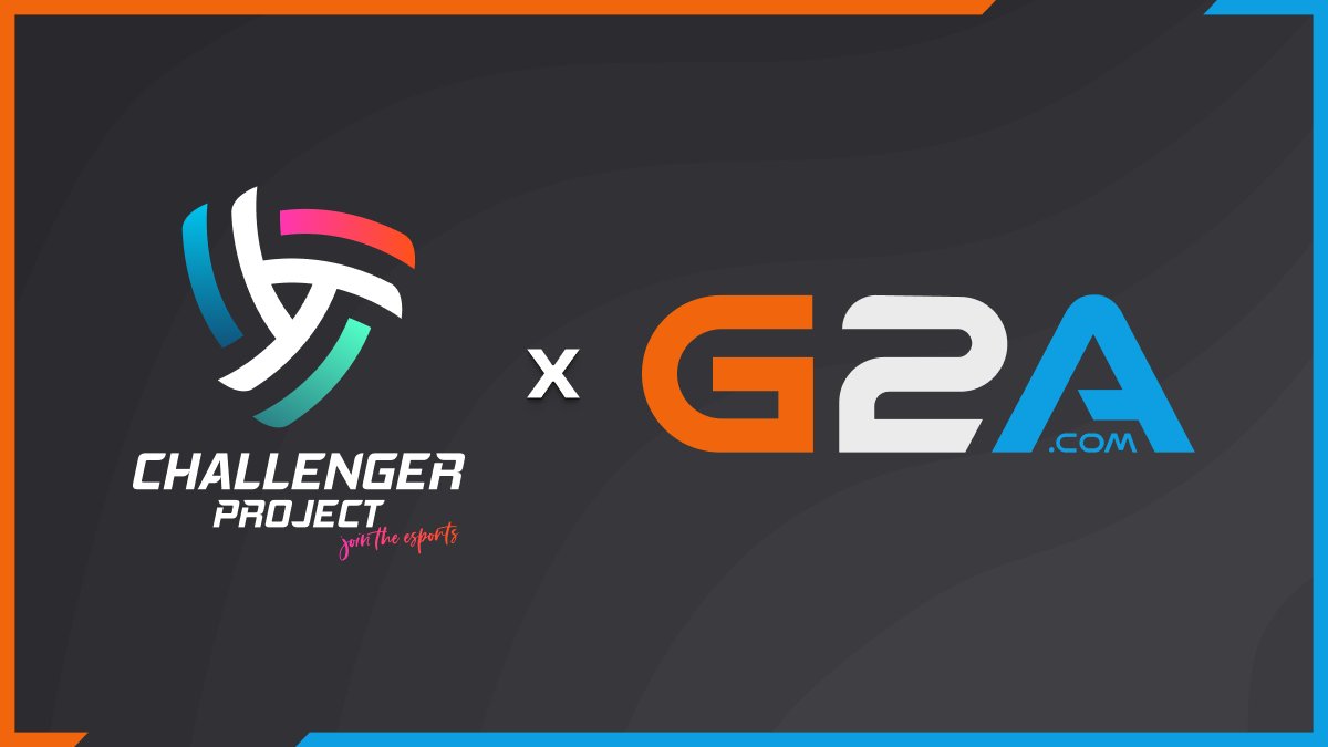📣 Exciting News! 🎮 We are thrilled to announce our new partnership with <a href="/G2A_com/">G2A.COM</a>! 🤝🎉

Challenger Project is teaming up with G2A, a leading global digital marketplace for gamers, to bring you even more incredible experiences and opportunities! 💥

#G2A #challengerproject