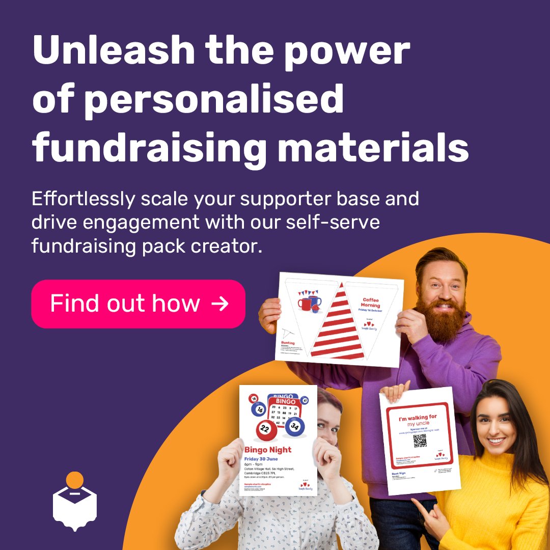 fundraizinghero's tweet photo. https://t.co/bS8cXFVMiD
✅Eliminate supporter frustrations with easy fundraising pack creation 

✅Engage with your supporters more effectively with valuable insights

✅Boost supporter numbers while saving on resources and costs
#fundraisingfriday #fundraising #Charity https://t.co/ksfwRVjdYX