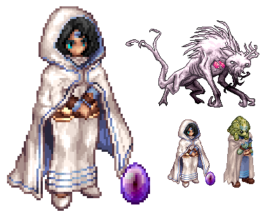 Elecia Zeveron - the Mother, the Great Leveler - Nameless and Werth Plouth, Herald of the Path of the Open Hand from the High Republic (Phase 2)