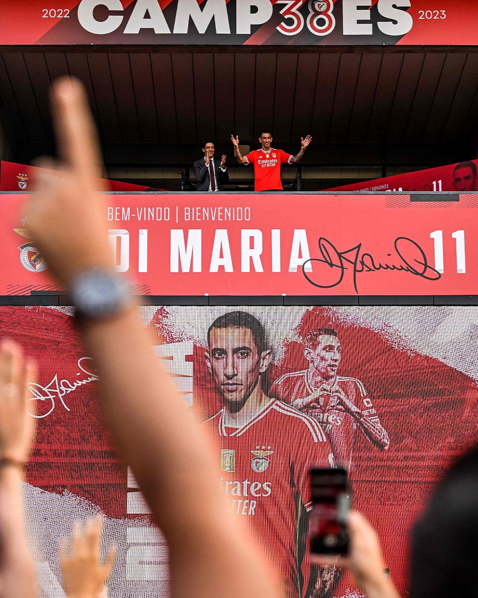 Di María returns 🙌

<a href="/SLBenfica/">SL Benfica</a> || #UCL