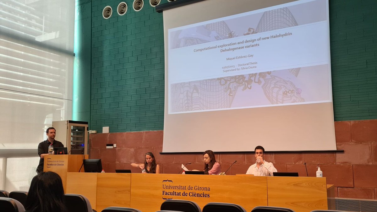 IQCC UdG (@iqccudg) on Twitter photo Attending the defense of the PhD thesis by Miquel Estévez-Gay <a href="/miqueleg0/">Miquel Estévez</a> supervised by <a href="/silviaosu/">Silvia Osuna</a>
<a href="/udgdoctorat/">Escola de Doctorat de la UdG</a> <a href="/UdGRecerca/">UdG Recerca</a> <a href="/gentudg/">Gent UdG</a> <a href="/TCBioSys/">TCBioSys</a> Attending the defense of the PhD thesis by Miquel Estévez-Gay <a href="/miqueleg0/">Miquel Estévez</a> supervised by <a href="/silviaosu/">Silvia Osuna</a>
<a href="/udgdoctorat/">Escola de Doctorat de la UdG</a> <a href="/UdGRecerca/">UdG Recerca</a> <a href="/gentudg/">Gent UdG</a> <a href="/TCBioSys/">TCBioSys</a>