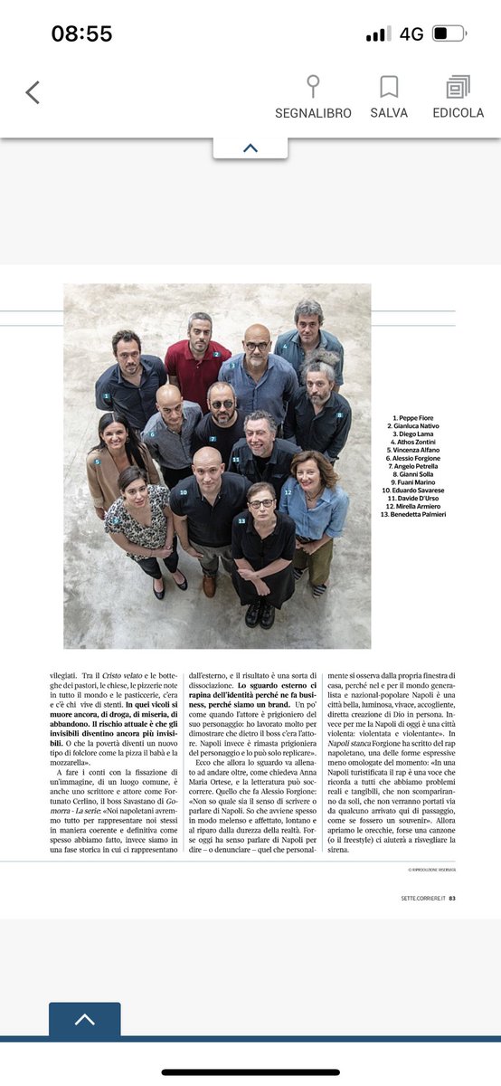 Su Sette raccontiamo #napolistanca e la città affaticata dal turismo <a href="/VincenzaAlfano/">Vincenza Alfano</a> <a href="/FCerlino/">Fortunato Cerlino</a> @peppe_fiore <a href="/NNativo/">Gianluca Nativo</a> <a href="/DiegoLama/">Diego Lama</a> <a href="/E_Savarese/">Eduardo Savarese</a> <a href="/B_enedetta_/">Benedetta Palmieri</a> <a href="/FuaniMarino/">Fuani Marino</a> <a href="/giannisolla/">Gianni Solla</a> <a href="/cristianodemajo/">Cristiano de Majo</a> <a href="/MarsullOfficial/">Marco Marsullo</a> <a href="/masvirgil/">MassimilianoVirgilio</a>