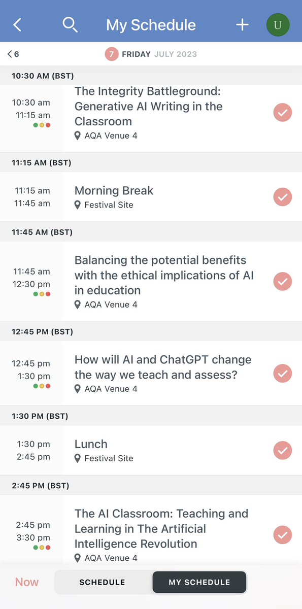 umairatariq95's tweet photo. 📢@EducationFest 

I can't wait to delve into various sessions, explore new ideas, and connect with fellow enthusiasts.

Unfortunately, I missed my first session due to a train strike, but I'm determined to make the most of the remaining sessions. 

@BCoTD1g1tal https://t.co/4rbVhDh514