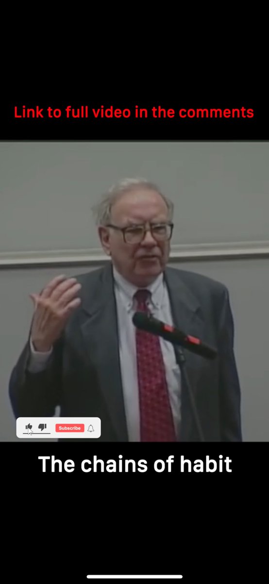 SlothInvestorSe's tweet photo. Habits
Watch on YouTube: https://t.co/FQr8tSe823

Read on Medium: https://t.co/x6VAGFq69R

#warrenbuffett #financialfreedom #warrenbuffettadvice #warrenbuffetquotes #selfimprovement https://t.co/H3FAZLcpCV