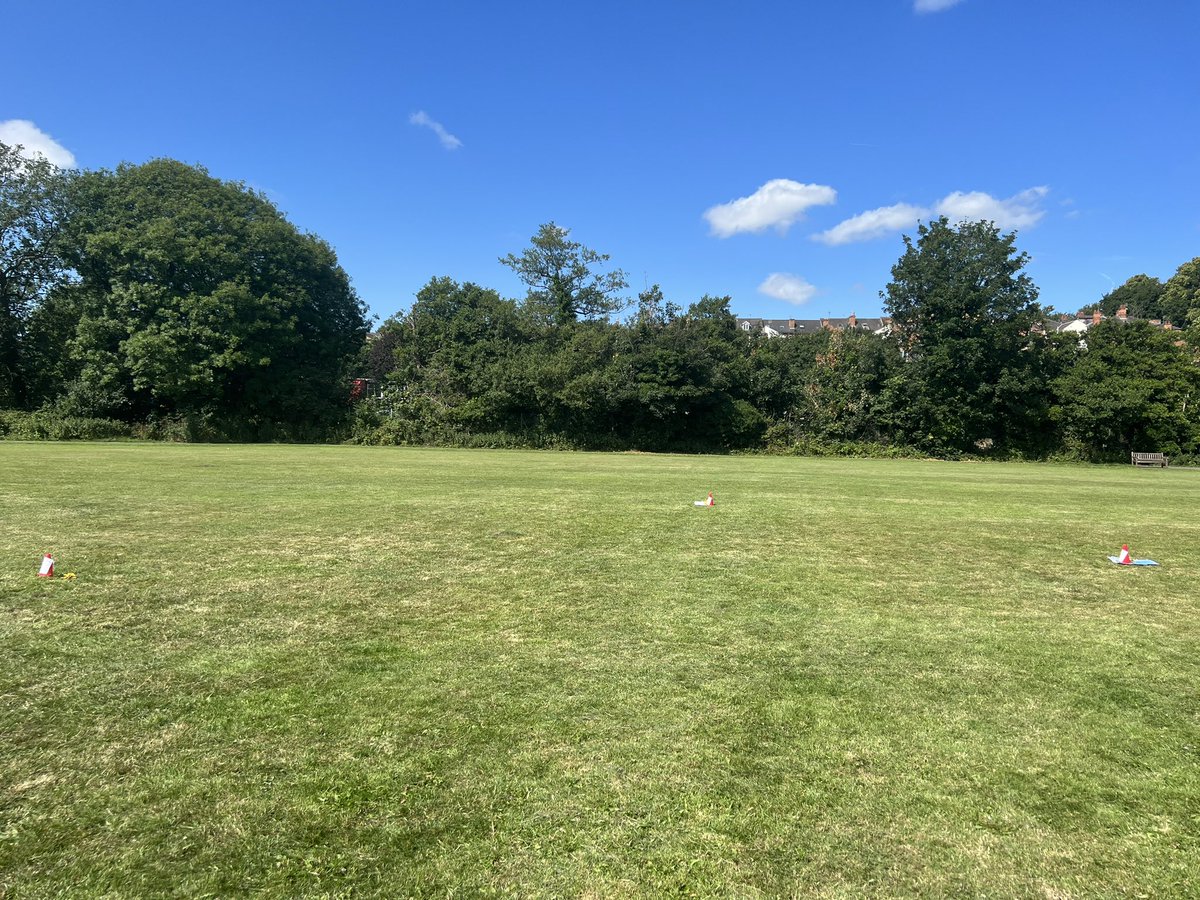 A lovely morning for some outdoor fieldwork- compass work, map skills and sketching are just some of the tasks #nationalfieldworkfortnight @stmarysderby