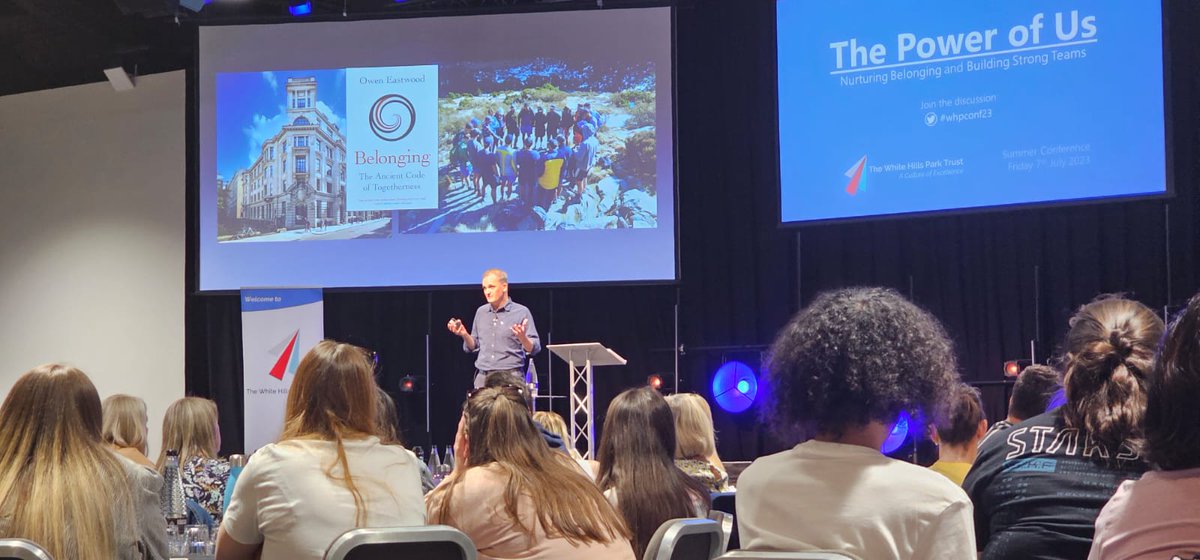 WHP Trust (@whptrust) on Twitter photo You could hear a pin drop in here.. fantastic speech from <a href="/OwenEastwood/">Owen Eastwood</a> as we take a small break for a discussion on #belonging
#whpconf23 You could hear a pin drop in here.. fantastic speech from <a href="/OwenEastwood/">Owen Eastwood</a> as we take a small break for a discussion on #belonging
#whpconf23