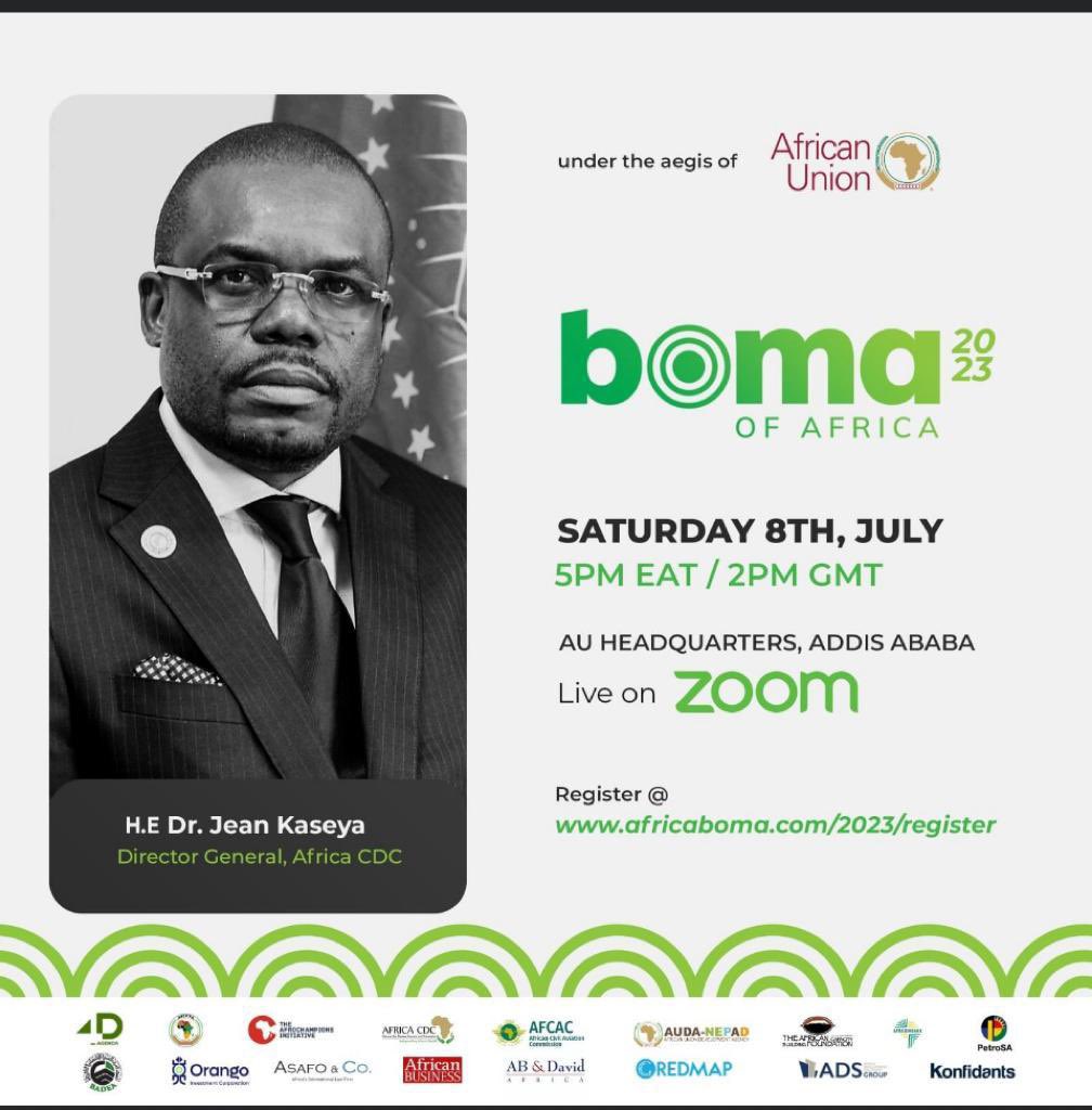 I am honored to join our Excellencies tomorrow as per our tradition to celebrate the African Integration during July of every year. The premier event for showcasing the successes achieved so far on the integration journey is the #BomaOfAfrica.