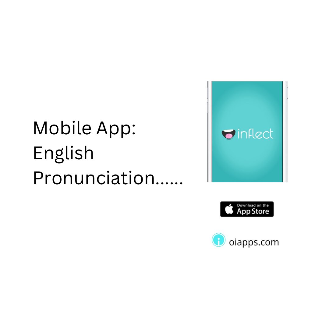 #englishteacher #esl #englishlanguage #languagelearningtips #englishlearning #englishpronunciation itunes.apple.com/us/app/inflect…