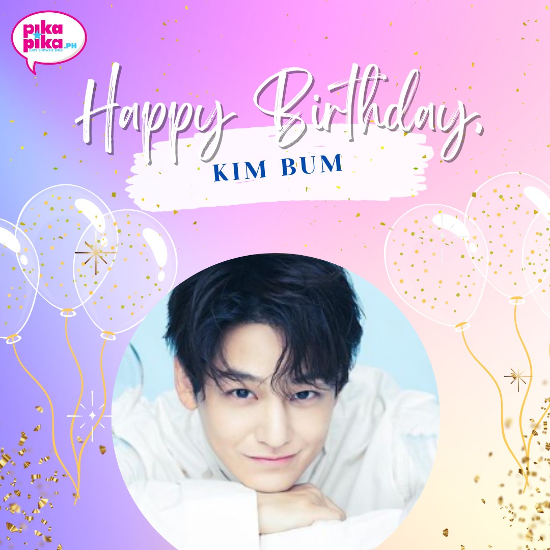 Happy birthday, Kim Bum! May your special day be filled with love and cheers.    