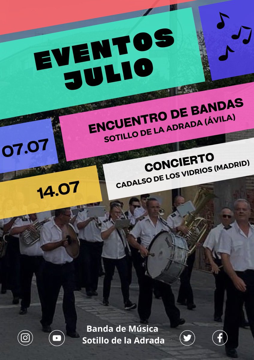 🗓️ EVENTOS JULIO 2o23.
