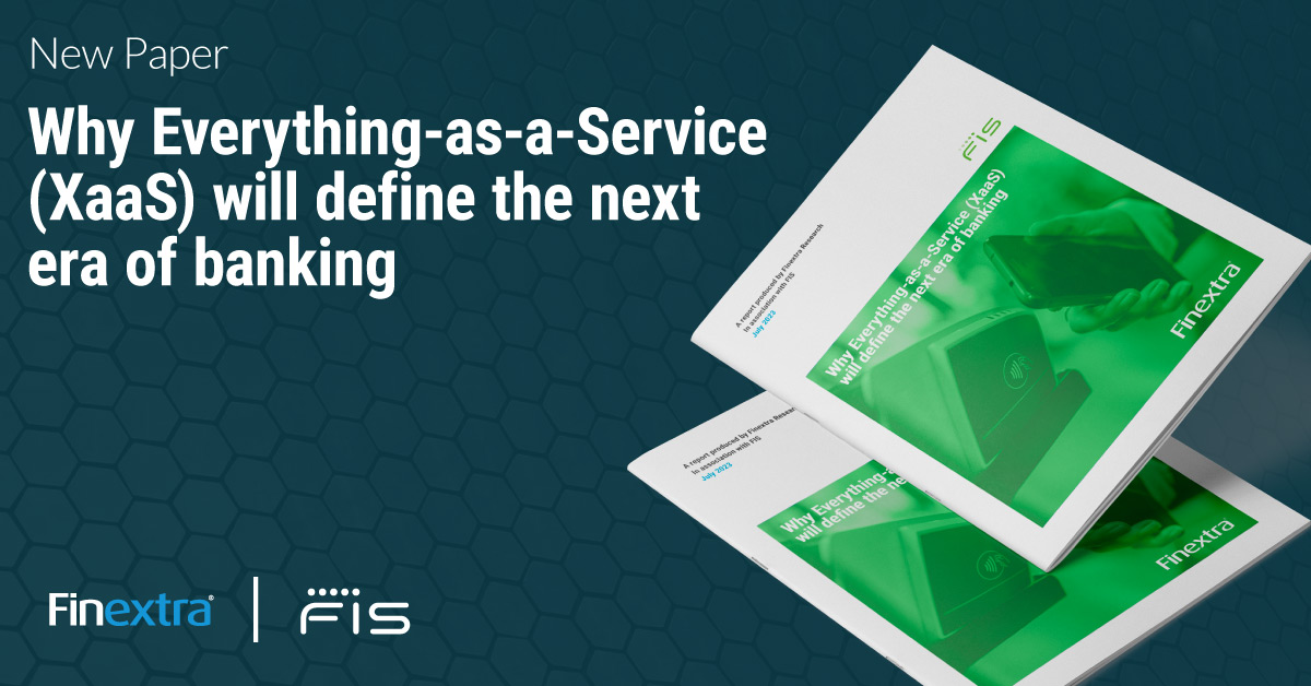 AndrewAuden's tweet photo. The next era of banking is here, and it’s powered by Everything-as-a-Service (XaaS). Learn how this groundbreaking concept will redefine the industry in our new #Finextra article. https://t.co/p73dCAANtg https://t.co/QWbN2TWYDx