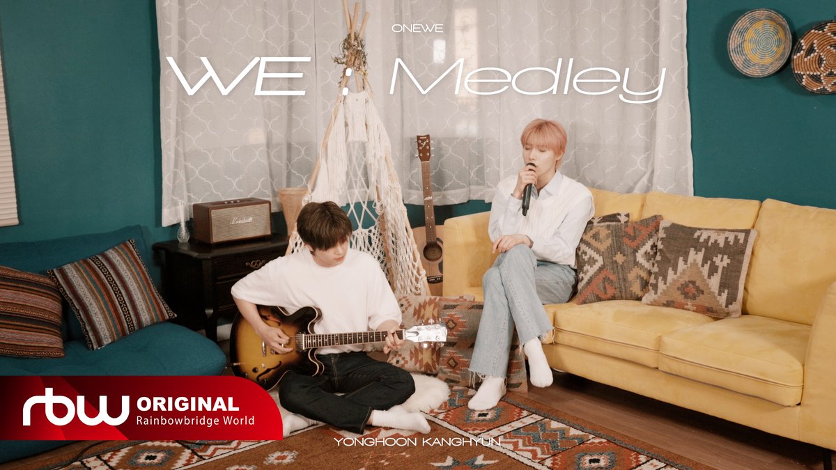 [#ONEWE]

ONEWE(원위) 'WE 
: Medley' Guitar ver.

🔗 youtu.be/QlODhEWmJww

#원위 #WE_Medley