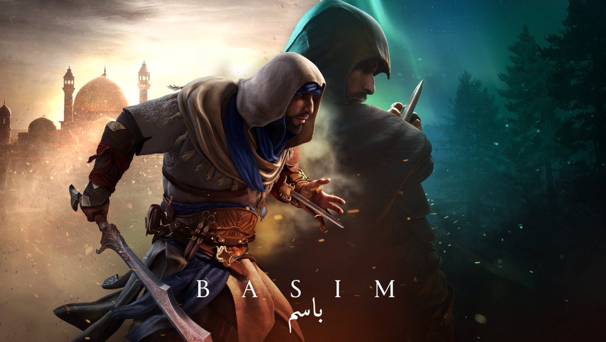 gamelandmarks's tweet photo. Today, we get to know more about Basim.
Hence, today, July 7th, 7/7, shall be declared as #BasimDay
Let's get our hype going for #AssassinsCreed's all-new behind the scenes video of how Basim was created! 😍
Don't forget, 9 AM PST/12 PM EST/5 PM GMT
Tune in here!🥳⚔️😏 https://t.co/Dxn9vh9gS9