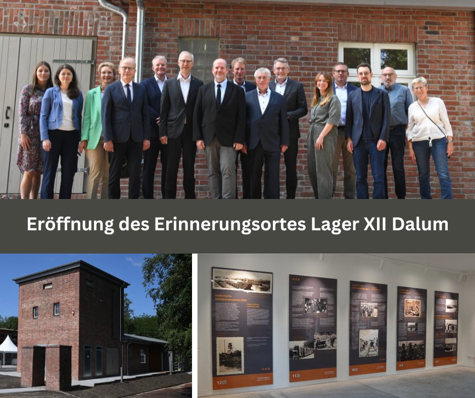 Ged_Esterwegen's tweet photo. Eröffnung des Erinnerungsortes Lager XII Dalum.
#Erinnerungsort #Dalum 
Mehr:
https://t.co/solnxLkDgZ https://t.co/foPwXLVCc3