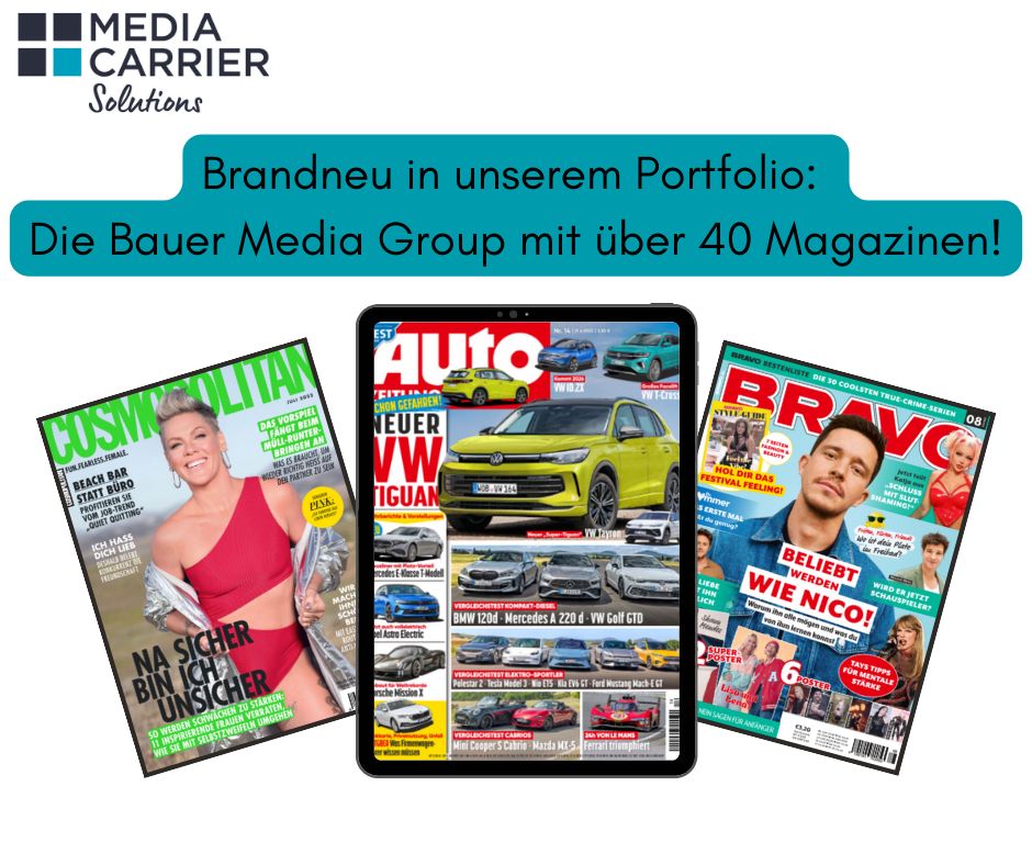 ⚡️News Flash⚡️
Herzlich Willkommen Bauer Media Group!

Ab sofort sind bei uns mehr als 4️⃣0️⃣ neue Magazine zu finden! 😱
Wir freuen uns sehr über die Zusammenarbeit!

Welchen Titel von Bauer Media lest ihr am Liebsten?

#bauermediagroup #bravo #cosmopolitan #autozeitung #magazine
