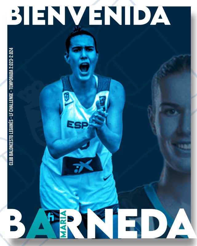 basketleganes's tweet photo. LFChallenge | @mariabarneda8 es del Lega 🙃

🔹Experiencia, versatilidad y especialista defensiva al servicio del @innovatsn 
➕Toda la info en https://t.co/0fMYqaioi6

Bienvenida María 👊🏼

#LeganésCiudadDeBasket https://t.co/3AYxYXSPHQ