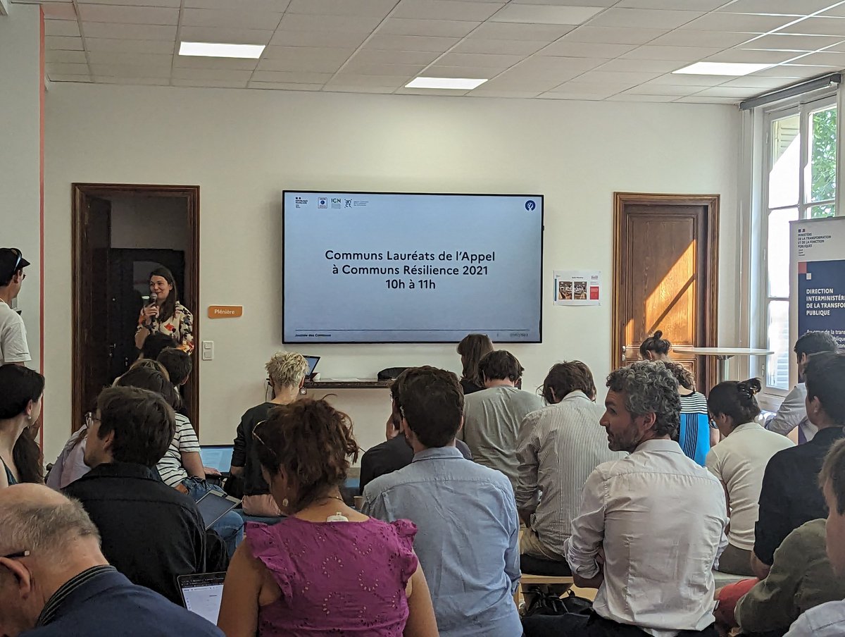 Lancement de la journée des #communs organisée par l'<a href="/ademe/">ADEME</a>