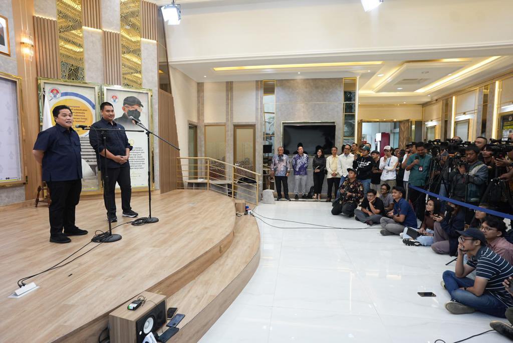 Erick Thohir tweet media