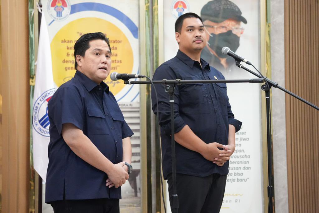 Erick Thohir tweet media