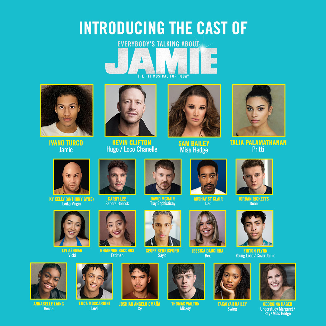 MKTheatre's tweet photo. Meet the cast of @JamieMusical 👠

🌟 @Ivanoturco_
🌟 @SamBaileyREAL
🌟 @keviclifton
🌟 @TPalamathanan

Step out of the darkness and into the spotlight with the hit musical as it returns to Milton Keynes due to huge demand!

📅 Mon 10 - Sat 15 Jun 2024
🎟️ https://t.co/viNvjYy5ok https://t.co/0xsI8qnIXQ