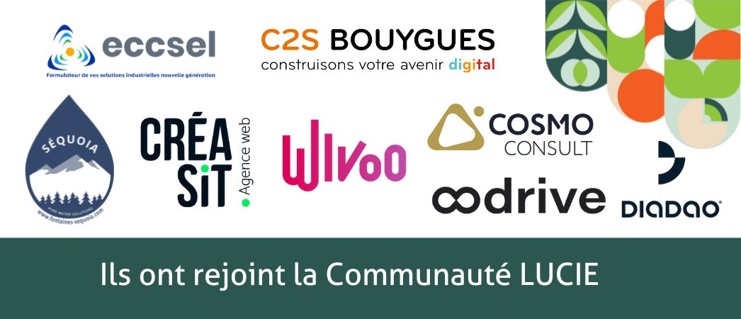[ENGAGEMENT 🧩]
Nous sommes fiers d’avoir rejoint aux côtés de 5 autres membres la #communauté LUCIE, la plus grande communauté d’organisations responsables d’Europe pour la Labélisation Numérique Responsable ! 

agence-lucie.com/communaute-luc…