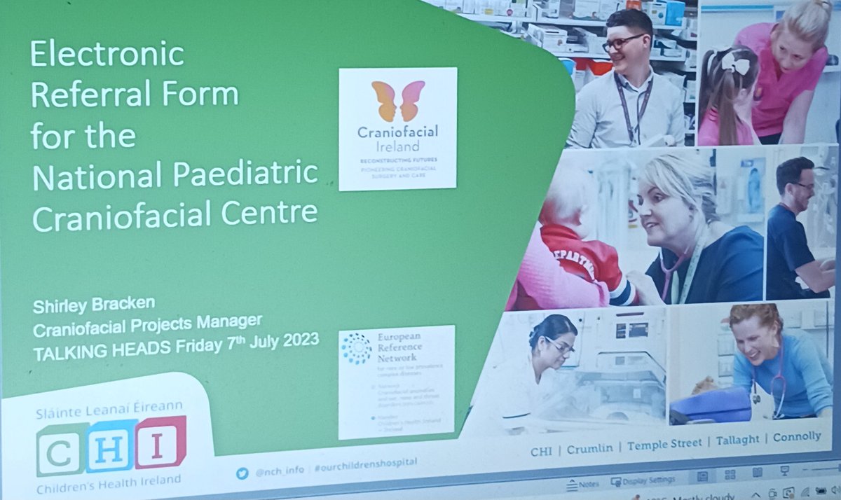 National Paediatric Craniofacial Centre (NPCC) (@cranioie) on Twitter photo Next up <a href="/shirley_bracken/">Shirley Bracken</a> <a href="/cranioIE/">National Paediatric Craniofacial Centre (NPCC)</a> <a href="/CHI_Ireland/">Children's Health Ireland</a> presents a background & overview for our Electronic Referral Form specifically for head shape combining education with an ERF #NoMorePaper We are grateful to <a href="/CHFIreland/">Children's Health Foundation</a> & Innovation Team 💡 for our seed funding Innovation Award Next up <a href="/shirley_bracken/">Shirley Bracken</a> <a href="/cranioIE/">National Paediatric Craniofacial Centre (NPCC)</a> <a href="/CHI_Ireland/">Children's Health Ireland</a> presents a background & overview for our Electronic Referral Form specifically for head shape combining education with an ERF #NoMorePaper We are grateful to <a href="/CHFIreland/">Children's Health Foundation</a> & Innovation Team 💡 for our seed funding Innovation Award