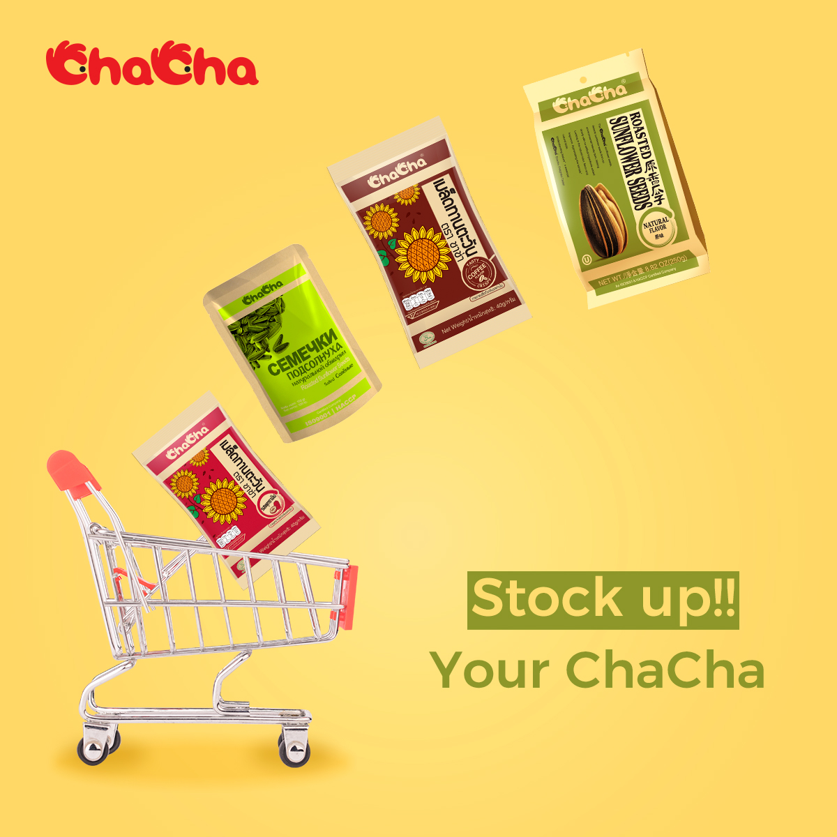 🛒Stock up your ChaCha! 📲DM us to get the latest local store and online store website #ChaChaGo