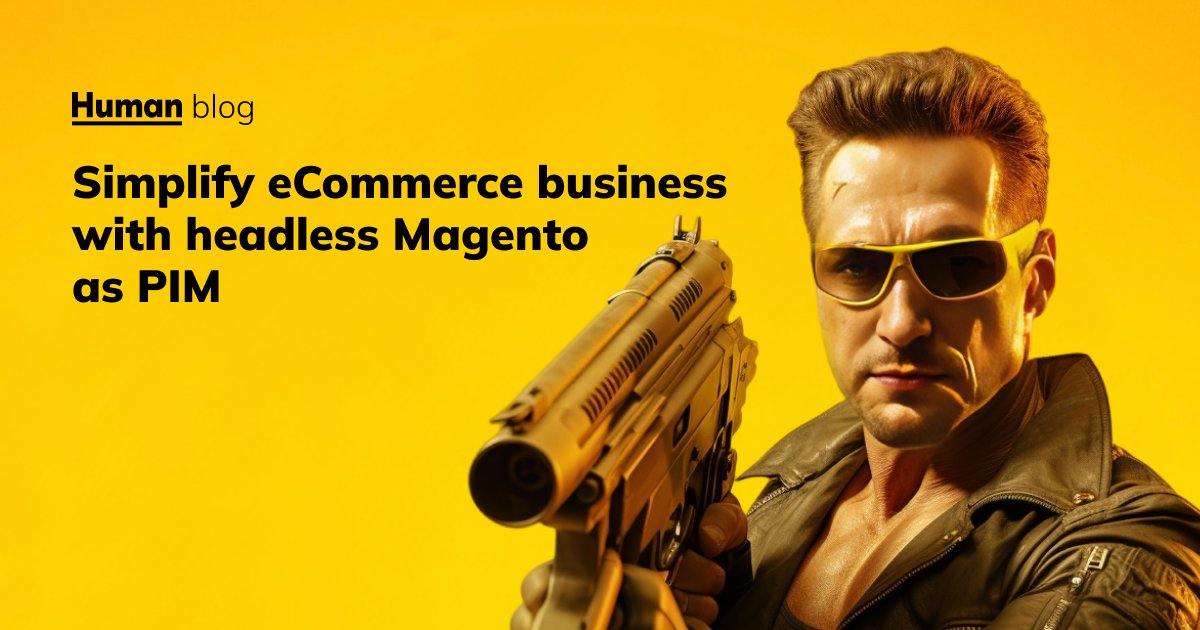 Say Hasta la vista to messy product info in the codebase and say hello to Magento - the open-source eCommerce platform for kickass custom online stores. Our system architect Sebastijan shares Magento's advantages as PIM. 🔫😎

🔗humaninteraction.com/stories/headle…

#Magento #eCommerce
