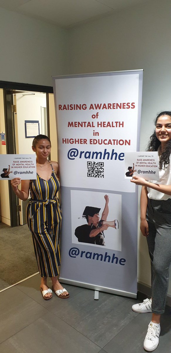 JoBardi's tweet photo. I feel privileged and excited to be Raising Awareness of Mental Health in Higher Education (RAMHHE©), and conducting real world qualitative research @LSBU with Masters students on Research Placement Scheme @NIHRresearch @TaranehDean @_DeborahJohnson @tonymossuk https://t.co/0JHbgHAL0H