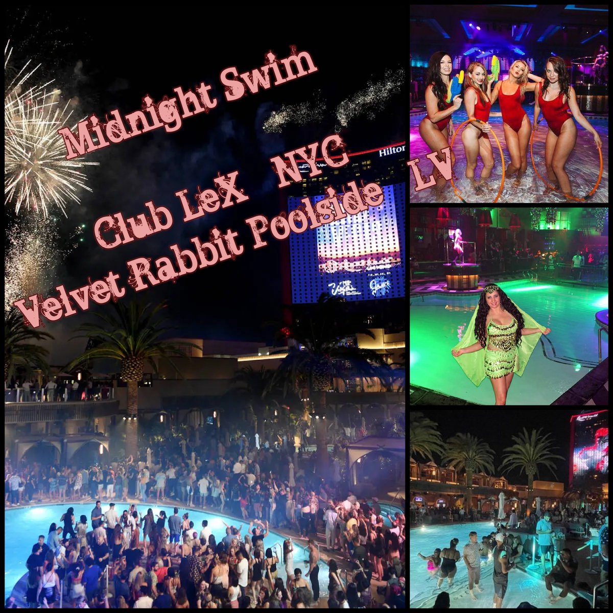 VelvetRabbitInc's tweet image. 🌙🏊‍♀️Experience the ultimate #MidnightSwim at #VelvetRabbitInc in Las Vegas &amp;amp; 2nd Floor #ClubLeX in NYC!💦✨Immerse yourself in a poolside  paradise as you enjoy captivating performances &amp;amp; the vibrant atmosphere. Join us for an unforgettable night of entertainment and relaxation.