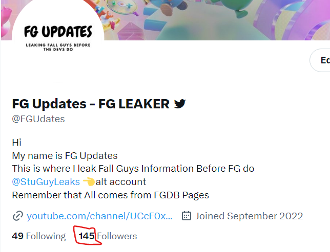 FG Updates - FG LEAKER tweet media